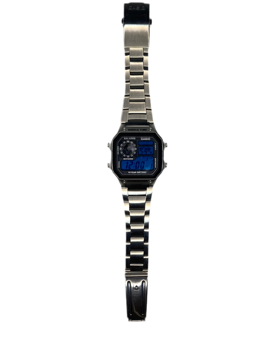 Casio AE-1200 Royale Mod "Blue Moon" Planet Watch