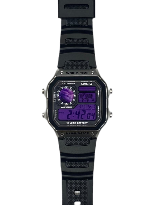 Casio AE-1200 Royale Mod “Liargon" Planet Watch