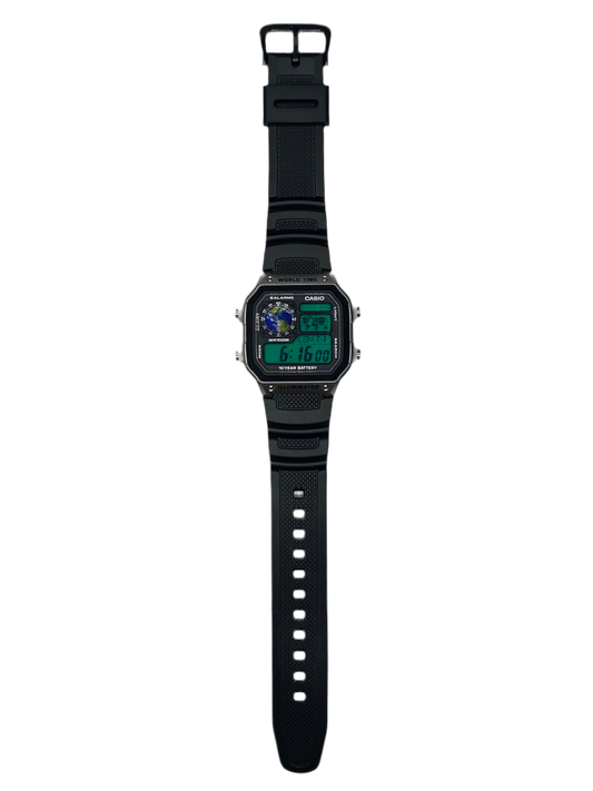 Casio AE-1200 Royale Mod "Earth" Planet Watch