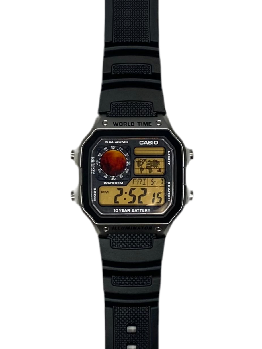 "Mars" Planet Royale Watch Black Strap
