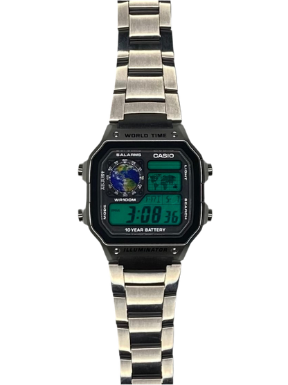 "Earth" Planet Royale Watch Stainless Steel Strap