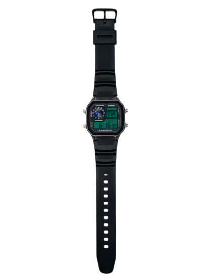 "Earth" Planet Royale Watch Black Strap