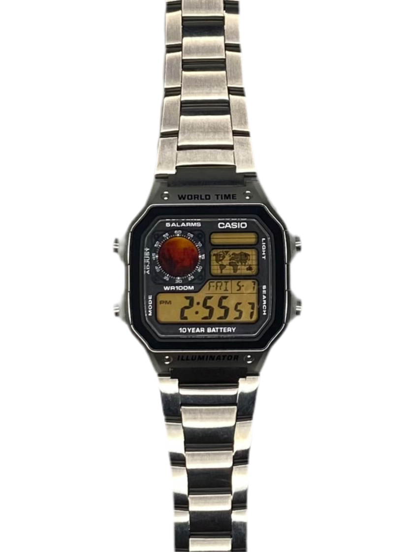 "Mars" Planet Royale Watch Stainless Steel Strap